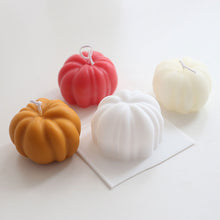 Load image into Gallery viewer, 3D Pumpkin Silicone Mold DIY Halloween Candle Wax Mould Handmade Resin Soap Mousse Chocolate Cake Molds Home Decoration