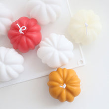 Load image into Gallery viewer, 3D Pumpkin Silicone Mold DIY Halloween Candle Wax Mould Handmade Resin Soap Mousse Chocolate Cake Molds Home Decoration
