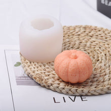 Load image into Gallery viewer, 3D Pumpkin Silicone Mold DIY Halloween Candle Wax Mould Handmade Resin Soap Mousse Chocolate Cake Molds Home Decoration