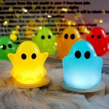 Load image into Gallery viewer, DIY Cute Ghost Night Light Silicone Molds Epoxy Resin Mould Bedside Lamp Halloween Party Decoration