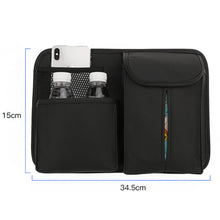 Load image into Gallery viewer, Car Seat Back Storage Bag Multi Pocket Hanging Interior PU Auto Seat Middle Box Interior Accessories