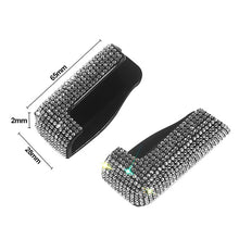 Load image into Gallery viewer, Car Self-adhesive Cell Phone Holder Multifunction GPS Display Bracket Car Luxury Crystal Styling Interior AccessoriesAdjustable Width