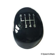 Load image into Gallery viewer, Car Gear Shift Knob Cap Top Cover Emblem 5Speed/6Speed Fit for Ford Focus MK2 MK3 Fiesta MK7 Transit Connect Kuga C-max FL B-max S-max