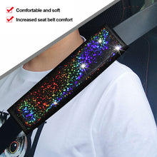 Load image into Gallery viewer, 1Pcs Car Seat Belt Cover Shoulder Protection Cushion Bling Protector Accessories Rhinestone Seat Belt Shoulder Protect Pad