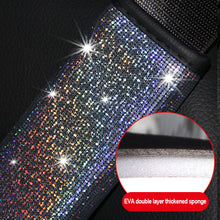 Load image into Gallery viewer, 1Pcs Car Seat Belt Cover Shoulder Protection Cushion Bling Protector Accessories Rhinestone Seat Belt Shoulder Protect Pad