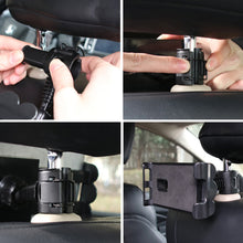 Load image into Gallery viewer, Universal Adjustable Car Tablet Stand Holder for IPAD Tablet Accessories Stand Seat Back Bracket for 4-11inch