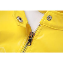 Load image into Gallery viewer, Sexy Hollow PU Leather Zipper Sling Top + Slim Shorts Two-piece Set Women Fashion Waist Cutout T-shirt Suit