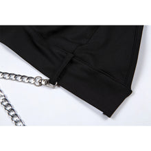 Load image into Gallery viewer, Off-shoulder Bowknot Straps Slim Hollow Mesh Navel Crop Top Suspenders Vest Fashion Women Sling T-shirt