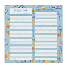 Load image into Gallery viewer, 12sheet Budget Card Paper for A6 Size Budget Binder Refill Notebook Money Expense Planner Filler Paper