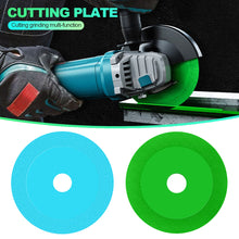 Load image into Gallery viewer, 100mm Glass Cutting Disc Diamond Marble Saw Blade Ceramic Tile Jade Special Polishing Cutting Blade Sharp Brazing Grinding Disc