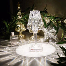 Load image into Gallery viewer, Acrylic Diamond Table Lamp USB Chargeable Touch Sensor Night Light Home Decor LED Light with Control Bedroom Decoration Lamp Gift