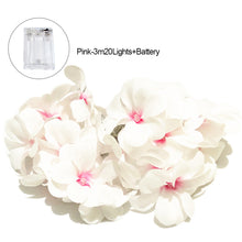 Load image into Gallery viewer, 1.5M/3M Holiday Flower Light String Wedding Decoration LED Fairy Lights Christmas Xmas Decorative Garland LED String Light USB/Battery Powered Light