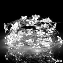 Load image into Gallery viewer, 1M/2M/5M Star Copper Light String Room Decoration LED Fairy Lights Christmas Xmas Decorative Garland LED String Light USB/Battery Powered Light