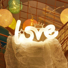 Load image into Gallery viewer, Cake Decoration Light Love MOM Baby Bithday Cake Light Valentine's Day Mother's Day Bouquet Decoration Mini Light Board