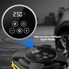 Load image into Gallery viewer, Car Air Compressor 30 Seconds Quick Inflated 25/50 Cylinder 150PSI Electric Air Pump Digital Tire Inflator Auto Tyre Pumb