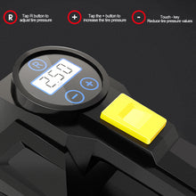 Load image into Gallery viewer, 150Psi Car Digital Tire Inflator Portable Car Air Compressor Pump For Motorcycles Bicycles DC 12V Car Air Pump With LED Light