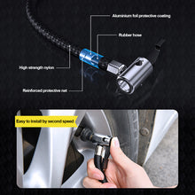 Load image into Gallery viewer, 150PSI Car Air Compressor Portable Tire Inflator With LED Flashlight Screen 30s Quick Inflation Pump For Motorcycle Bicycles