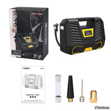 Load image into Gallery viewer, 150PSI Car Air Compressor Portable Tire Inflator With LED Flashlight Screen 30s Quick Inflation Pump For Motorcycle Bicycles