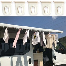 Load image into Gallery viewer, 5Pcs Universal Awning Coat Hook Hook Racks Suitable For RV Camping Caravan Party Light Stand Awnning Hook Car Accessories