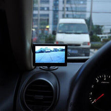 Load image into Gallery viewer, 4.3"Car Rear View Camera Wide Degree TFT LCD Color Display Monitor Waterproof Night Vision Reversing Backup 2In1 Parking Rever