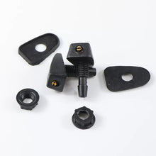 Load image into Gallery viewer, 2 Pcs Universal Adjustment Car Front Windshield Wiper Nozzle Jet Sprayer Kits Sprinkler Water Fan Spout Cover Washer Outlet