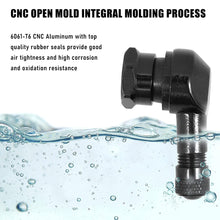 Load image into Gallery viewer, CNC Aluminum Alloy Motorcycle Rim Elbow 90 Degree Angle Valve Motorbike Wheel Tire Tubeless Valve Stems For Rim Wheel Parts