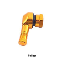 Load image into Gallery viewer, CNC Aluminum Alloy Motorcycle Rim Elbow 90 Degree Angle Valve Motorbike Wheel Tire Tubeless Valve Stems For Rim Wheel Parts