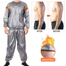 Load image into Gallery viewer, Heavy Duty Fitness Weight Loss Sweat Sauna Suit Exercise Gym Anti-Rip Sauna Suit Waterproof Fat Burning Fitness Sweat Suit