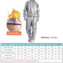 Load image into Gallery viewer, Heavy Duty Fitness Weight Loss Sweat Sauna Suit Exercise Gym Anti-Rip Sauna Suit Waterproof Fat Burning Fitness Sweat Suit