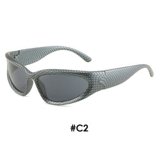 Load image into Gallery viewer, Vintage Punk Sunglasses Men Unique Bicycle Cycling Sports Sun Glasses Women UV400 Goggle Shades Mirror Fashion Steampunk Eyewear