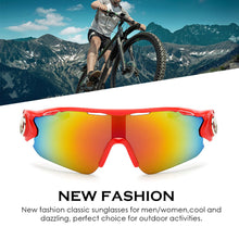 Load image into Gallery viewer, Large Square Frame Outdoor UV400 Cycling Sunglasses MTB Bike Shades Bicycle Sunglass Sport Running Bike Riding Sun Glasses