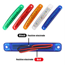 Load image into Gallery viewer, 10Pcs 12v 24v 9SMD LED Side Marker Brake Indicator Lamp Warning Tail Light Clearance Trailer Car Bus UTE Truck Lorry Caravan