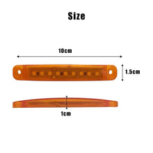 Load image into Gallery viewer, 10Pcs 12v 24v 9SMD LED Side Marker Brake Indicator Lamp Warning Tail Light Clearance Trailer Car Bus UTE Truck Lorry Caravan