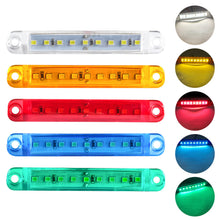 Load image into Gallery viewer, 10Pcs 12v 24v 9SMD LED Side Marker Brake Indicator Lamp Warning Tail Light Clearance Trailer Car Bus UTE Truck Lorry Caravan