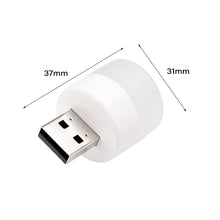 Load image into Gallery viewer, 2 IN 1 USB Plug Lamp Small Night Light Computer Mobile Power Charging Mini Book Lamps LED Eye Protection Square Reading Light