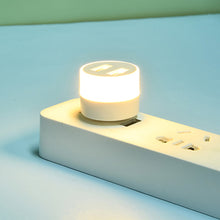 Load image into Gallery viewer, 2 IN 1 USB Plug Lamp Small Night Light Computer Mobile Power Charging Mini Book Lamps LED Eye Protection Square Reading Light