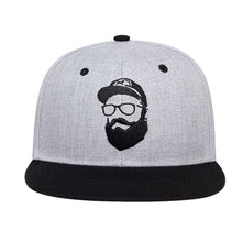 Load image into Gallery viewer, Fashion Beard Old Man Embroidery Baseball Cap Adjustable Hip Hop Hats Mesh Caps Casual Snapback Hat