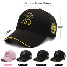 Load image into Gallery viewer, Fashion Letter MY Baseball Cap 3D Embroidery Dad Hat Men Women Summer Sun Visor Caps Fishing Hat Unisex-Teens Hip Hop Hat