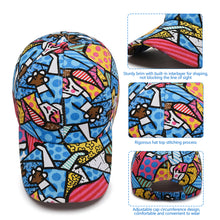 Load image into Gallery viewer, Women Men Cartoon Print Baseball Caps Female Male Lip Four Seasons Visors Snapback Cap Hat