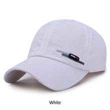 Load image into Gallery viewer, Summer Quick Dry For Men Sports Running Sweat Baseball Cap Male Canada Golf Caps Women Solid Snapback Bone Hat