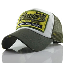Load image into Gallery viewer, Women Men Streetwear Letter Embroidery Mesh Dad Baseball Cap Snapback Hip Hop Outdoor Y2K Trucker Hats