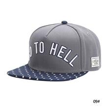 Load image into Gallery viewer, Cartoon Animation Pizza Cap Snapback Hat Hip Hop Headwear Casual Custom Wholesale Sun Baseball Sports Cap