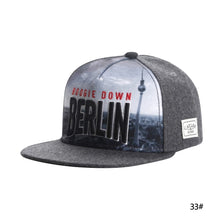 Load image into Gallery viewer, Cartoon Animation Pizza Cap Snapback Hat Hip Hop Headwear Casual Custom Wholesale Sun Baseball Sports Cap