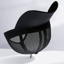 Load image into Gallery viewer, Adjustable Summer New Hollow Out Breathable Caps Monochrome Sun Visor Man Big Brim Baseball Cap