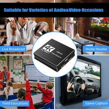 Load image into Gallery viewer, HDMI Video Capture Card for Live Streaming 1080P 4K USB3.0 Video Recorders Switch Game for PS4 Camera Xbox Recording Box