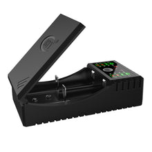 Load image into Gallery viewer, BTY-V202+ Ni-MH Ni-CD Li-ion battery charger Smart fast charger AA AAA 18650 16340 14500 Battery USB OUTPUT Charger for phone