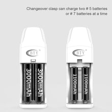 Load image into Gallery viewer, BTY-V823 Smart Ni-MH Ni-CD AA AAA 1.2v USB Battery Charger rechargeable battery charger aa aaa