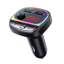 Load image into Gallery viewer, Car Bluetooth 5.0 FM Transmitter 3.1A Fast Charger Car Mp3 Player Music Handsfree Modulator With TF U Auto Accessorie