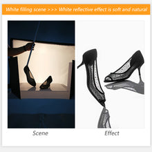 Load image into Gallery viewer, A3/A4 Fold Photography Reflection Card Portable Light Guide Plate Photography White Black Silver Golden Reflector Board Prop 2 Side Shooting Shading Plate For Photo Studio