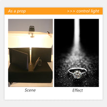 Load image into Gallery viewer, A3/A4 Fold Photography Reflection Card Portable Light Guide Plate Photography White Black Silver Golden Reflector Board Prop 2 Side Shooting Shading Plate For Photo Studio